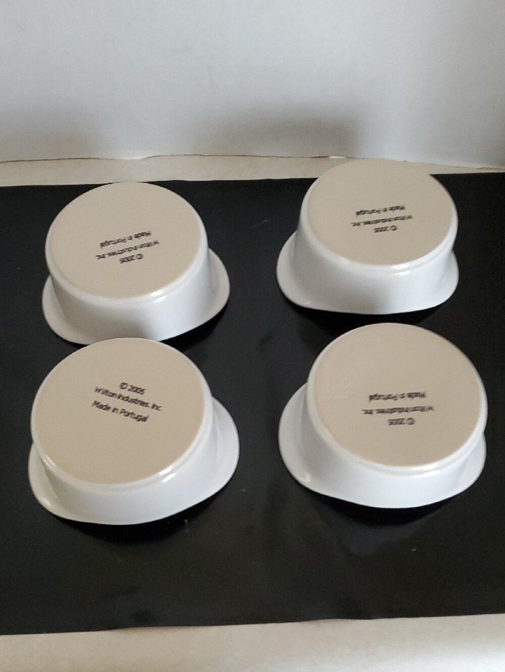 White Ceramic Baking Ramekin Set - 4 Pack - Picture 6 of 6